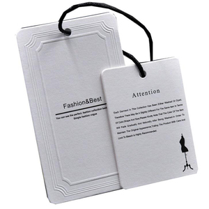 Factory <strong>Custom</strong> <strong>Printed</strong> Cheap Home Textile Bags Underwear Hanging <strong>String</strong> <strong>Tags</strong> - Product Image 1