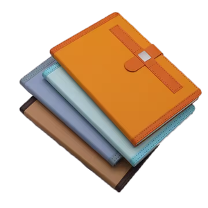 Robustes A5-Notizbuch mit Sattel nähten und Klebe bindung Business Office Promotion Geschenk Schul geschenk mit PU-Lederbezug