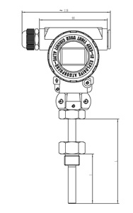 HJSensor PT100 Cu50 Hygienic 4-20ma <strong>Temperature</strong> <strong>Controller</strong> Explosion-proof <strong>Digital</strong> Display <strong>Temperature</strong> Transmitter - Product Image 6