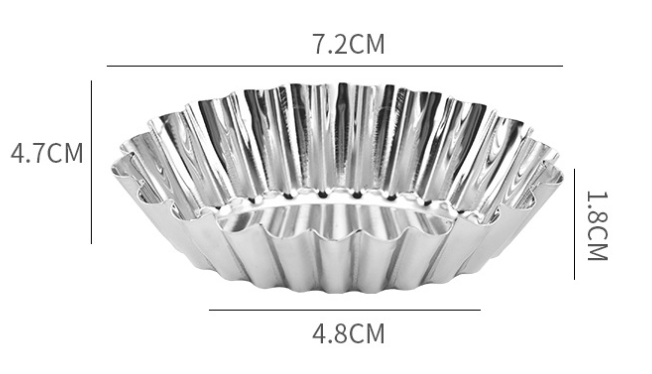Argent 7,2*4,8*1,8 cmH