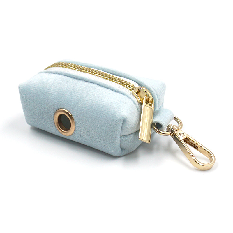 Sky blue velvet