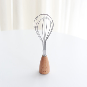 Puselife Chất lượng cao Thiết kế sáng tạo Smiley không steelv tiện ích nhà bếp với tay cầm bằng gỗ công cụ nướng - Product Image 6