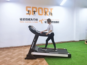 Ganas gym equipment tapis roulant tapis roulant elettrico professionale cardio running machine tapis roulant commerciale multifunzionale - Product Image 4