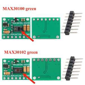 MAX30102 MAX30100心拍センサーモジュールパルス検出Arduino超低電力のための血液酸素濃度テスト - Product Image 4