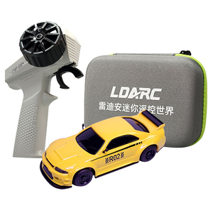 LDARC R02 Mini Rc spor 1/64 simüle elektrikli uzaktan kumanda Model araba masa RTR 2.4G yetişkinler çocuk oyuncakları hediye - Product Image 5