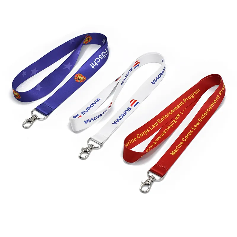 A todo color Logo Imprimir Poliéster Festival Lanyard Festival Vip Lanyard para Festival