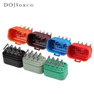 1 Set <strong>Delphi</strong> 8 Pin 32006-TP2 2.8mm <strong>Connector</strong> Plastic Housing Plug Electric Wiring Harness Cable Plug Multiple Slots Forms - Product Image 1