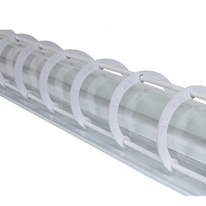 Ip65 2x18w 2x20w led tri-geçirmez patlama korumalı lamba fikstür t8 tek ve çift floresan lamba kimyasal fabrika yağ istasyonu için - Product Image 3