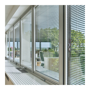 Custom Integral Built in Blind Between Double Glass Venetian Shutter Window <strong>Shade</strong> Aluminium for windows and <strong>Doors</strong> - Product Image 3