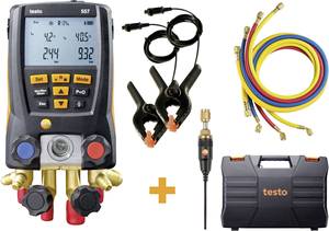 Testo 557 4 Ventil Digital-Verteiler-Kit mit Bluetooth und Ext. Vakuum meter