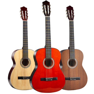 Factory Direct 38 Inch 39 Inch <strong>Classical</strong> Guitar Beginner Adult Rounded Horn Acoustic Guitar <strong>Stringed</strong> <strong>Instruments</strong> - Product Image 2