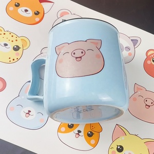 ฟิล์มติดสติ๊กเกอร์สีฟ้าหลังลอกออกได้