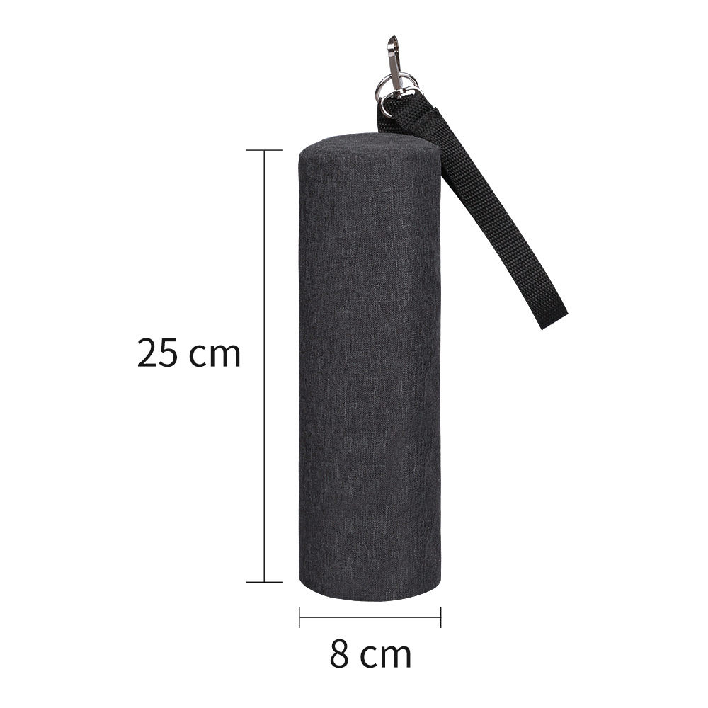 Sac isotherme noir pour cola, petit format.