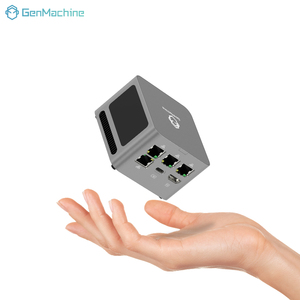 GenMachine Computer Ryzen 3 5425U 4 LAN 2,5G Puertos Máquina de firewall silencioso con 2TB SSD Perfect Edge Computing Network Security - Product Image 4