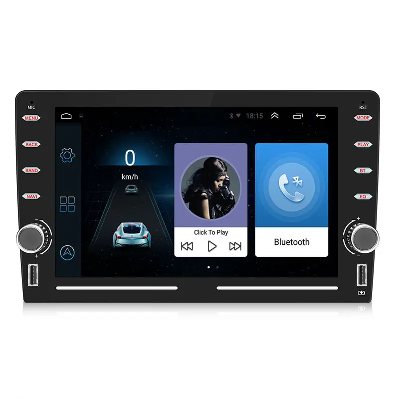 Rádio multimídia automotivo, alta qualidade, 9 polegadas, 1gb rom, 16gb, som automotivo, 2din, navegação gps, dvd