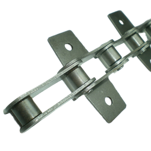 C2082 Standard Roller <strong>Chain</strong> with A1 Attachment for Conveyor &amp; Transmission Applications - Product Image 2