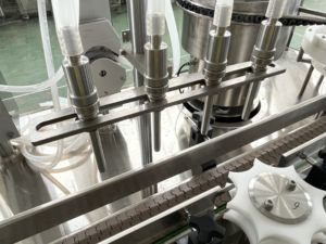 Liquid <strong>System</strong> Labeling New Design Plastic Glass Cap Automatic 150Ml Cough Syrup Bottle 2 in 1 Rotary and Capping Filling Machine - Product Image 6