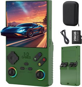 ドロップシッピングレトロミニR36S V40 MAXオープンソースハンドヘルドゲームプレーヤーアップグレードバージョンHD IPSゲームボーイPSPビデオゲームコンソール