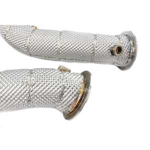 M2C F87สเตนเลสสตีลแบบตรง3.0ตัน/M2 downpipe สำหรับ BMW ท่อไอเสียรถยนต์ระบบชิ้นส่วนรถยนต์ - Product Image 6