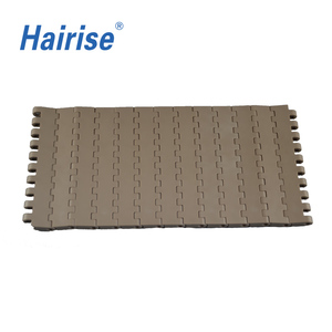 Gıda sınıfı özelleştirilmiş modüler plastik konveyör bant Har1005 serisi düz üst Positrack ile modüler kemer kaliteli - Product Image 3