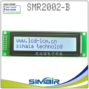 İngilizce japonca rusça avrupa LCM 116*37MM Panel 202 20x2 karakter LCD ekran 2002 - Product Image 6