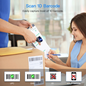 Eyoyo-Lector de código de barras EY-016L, lector de código de barras con anillo láser 1D, Bluetooth, inalámbrico, usable, para trabajadores de almacén de logística - Product Image 5