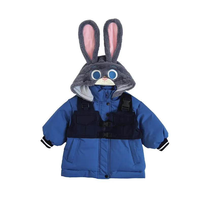 OEM Factory Großhandel Custom Winter Jacken Mädchen Parka Kinder Kleidung Winter Baby Puffer Jacke