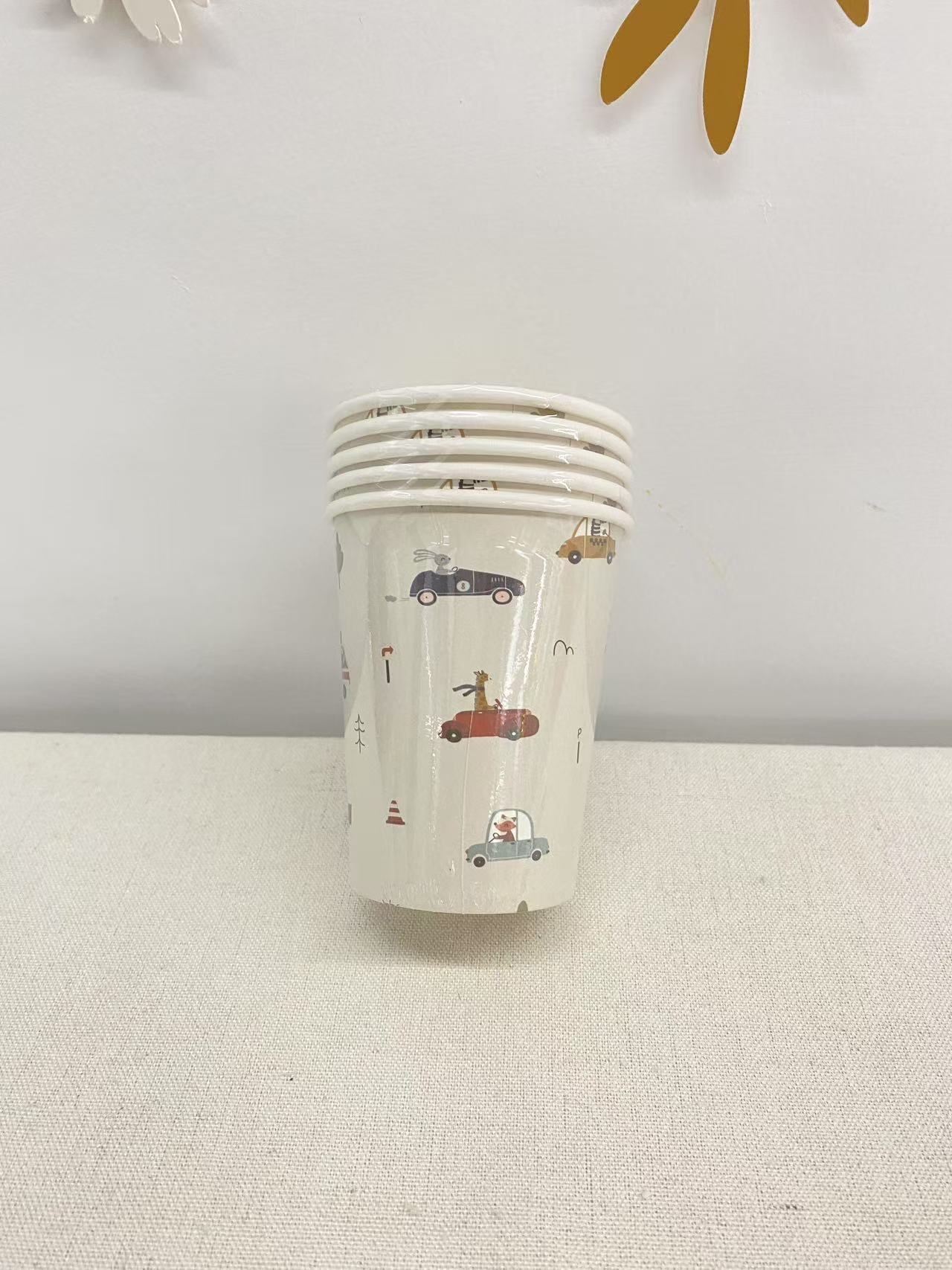 ถ้วยกระดาษสีขาว 9 ออนซ์*8 ชิ้น