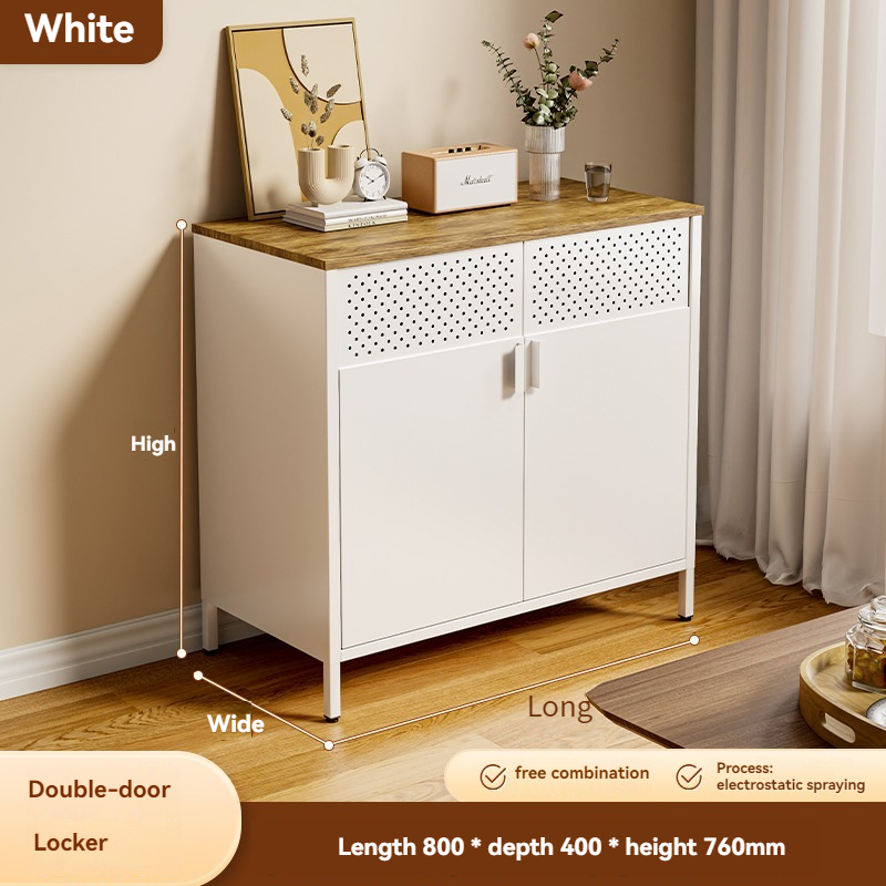 White-Double Door Cabinet