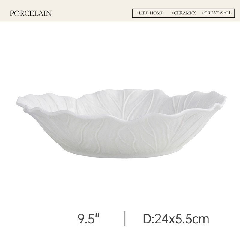 9.5 "assiette à soupe