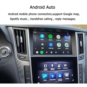 OEM Atualização Apple CarPlay Android Auto Módulo de <span class=keywords><strong>Interface</strong></span> Espelho para Infiniti Q60 Q50 QX60 QX50 Q50L Q70 QX70 QX55 G35 G37 FX
