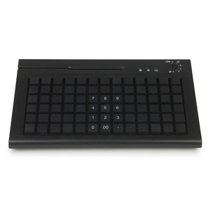 Teclado lector de tarjetas de alta calidad, teclado especial inalámbrico programable para cajero de supermercado - Product Image 1