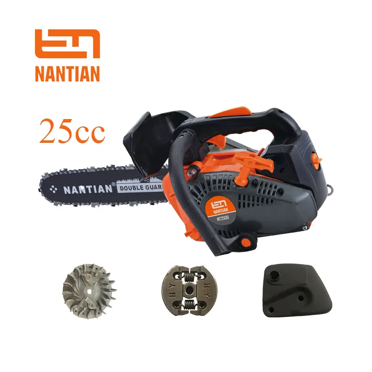 Nantian-motosierra de bolsillo pequeña Industrial, 25cc, 900w