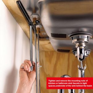 11 "lưu vực cờ lê chìm cờ lê có thể điều chỉnh tap Nut cờ lê lưu vực cờ lê - Product Image 5