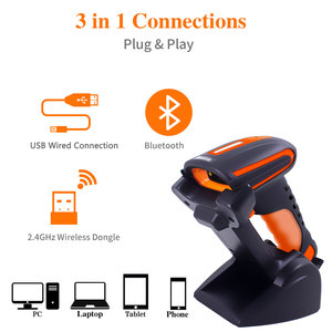 Symcode MJ-2020 Industrial Grade 2D Barcode Scanner Heavy Duty USB Wired Bar Code Reader with Charging <strong>Cradle</strong> - Product Image 5