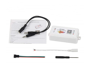 Controller per luci musicali a LED SP107E tensione di lavoro DC5V-24V Controller per strisce LED indirizzabile Controller per strisce LED a colori digitali - Product Image 6
