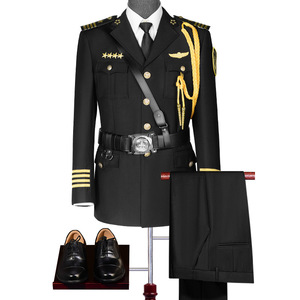 Autumn and Winter Coat New Security Uniform Suit Security Uniforms Image Position Concierge Clothing Overalls Property Tooling - Product Image 1