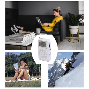 <strong>2025</strong> Hot Selling Small Digital AM <strong>FM</strong> Weather Alert Pocket Size Portable Radio - Product Image 5
