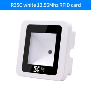 เครื่องอ่าน RFID R35C DC12V 125Hz 13.56MHz QR เครื่องอ่านรหัสควบคุมการเข้าถึง wigand USB RS232 TTL เอาต์พุต RS485 - Product Image 2