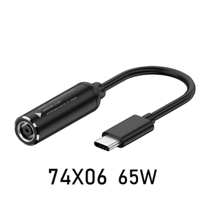 Convertidor USB tipo C a DC PD65W USB 3,1 tipo C a DC adaptador de corriente convertidor de enchufe Tasa de energía automática 5V/9V/20V para Notebook - Product Image 6