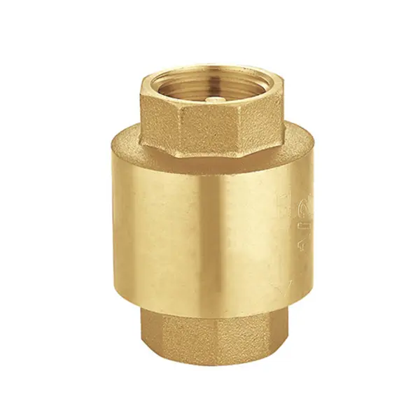 Brass Universal brass core brass body spring loaded Check Valve