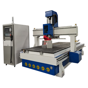 1325/1530/2040 CNC Router Atc CNC Máquina de grabado anidado Enrutador CNC de 3 ejes con mesa de descarga de carga para muebles de puertas - Product Image 3