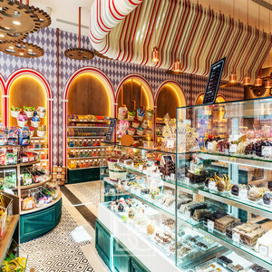 Kệ Trưng Bày Nguyên Bản Tùy Chỉnh Kệ Trưng Bày Bằng Acrylic Có Thể Thu Gọn Kệ Trưng Bày Kẹo Thương Mại Kiosk Trung Tâm Mua Sắm Kẹo - Product Image 4