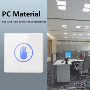 Kunststoff-LED-Touch-Exit-Taste Türent riegel ungs taste für das Zugangs kontroll system - Product Image 4