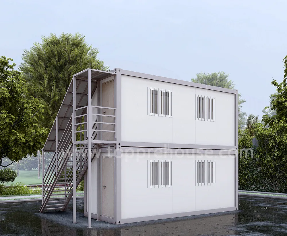 A due piani a basso costo pannelli per costruire prefabbricati case container case prezzo in pakistan