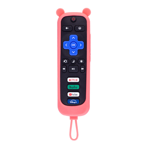 En venta Universal TCL Remote Protection Shell Silicone Luminous Red Mini Keyboard Case Cover