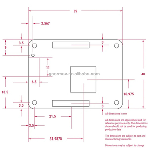 Raspberry Pi Compute modulo CM5 8GB LPDDR4-4267 SDRAM 64GB schede di sviluppo della memoria CM5108064 8G RAM 64G eMMC WiFi BLE Wireless - Product Image 6