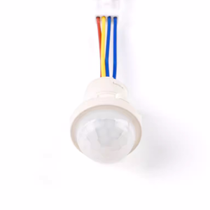 Mini MÓDULO DE Sensor infrarrojo PIR Detector controlador de interruptor inteligente cabeza de Sensor humano AC 85-265V interruptor de luz LED interior para el hogar