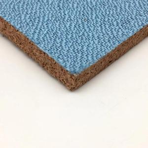 8mm Kalın x 1220mm Genişliğinde Renkli Kumaş Kaplı Mantar Rulo Bülten Tahtası için Duvar - Product Image 1