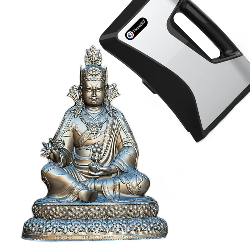 2023 le migliori vendite Scanner 3d portatile scultura buddha scan intaglio del legno per router di CNC